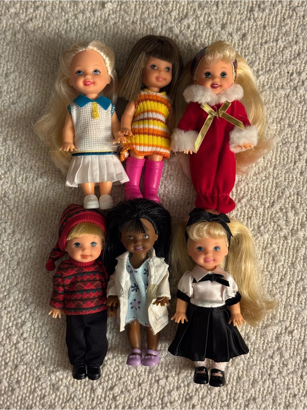 Barbie Kelly dolls lot of 6